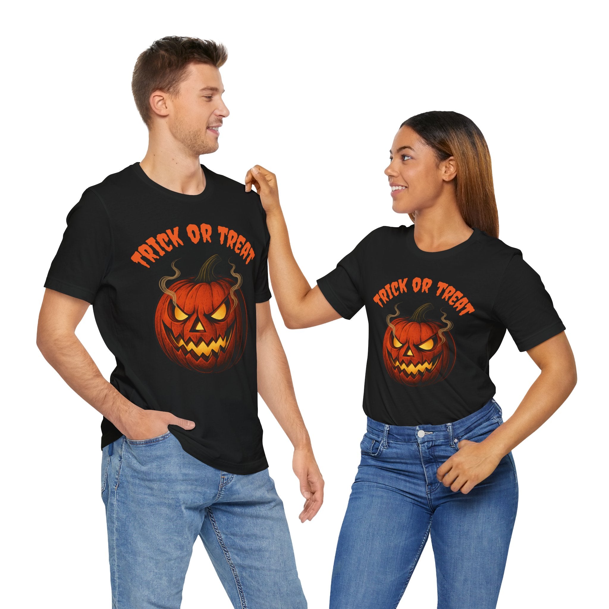 Halloween Graphic Tee for Unisex | Spooky Pumpkin Apparel | Trick or Treat Shirt | Autumn Fashion | Halloween Party Outfit | Fall [...]