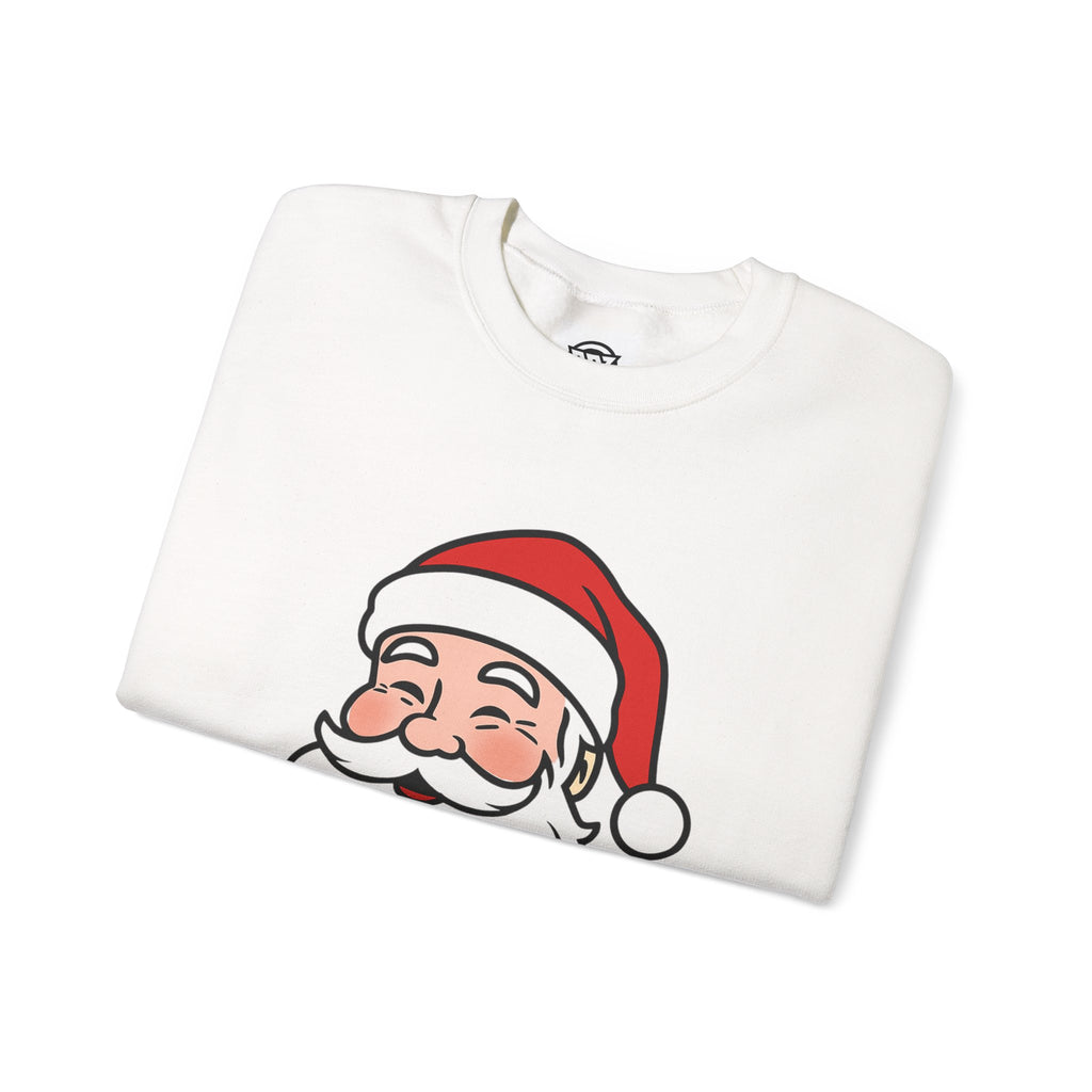 Festive Santa Sweatshirt | Christmas Apparel, Holiday Gift, Cozy Crewneck, Unisex Sweater, Winter Fashion
