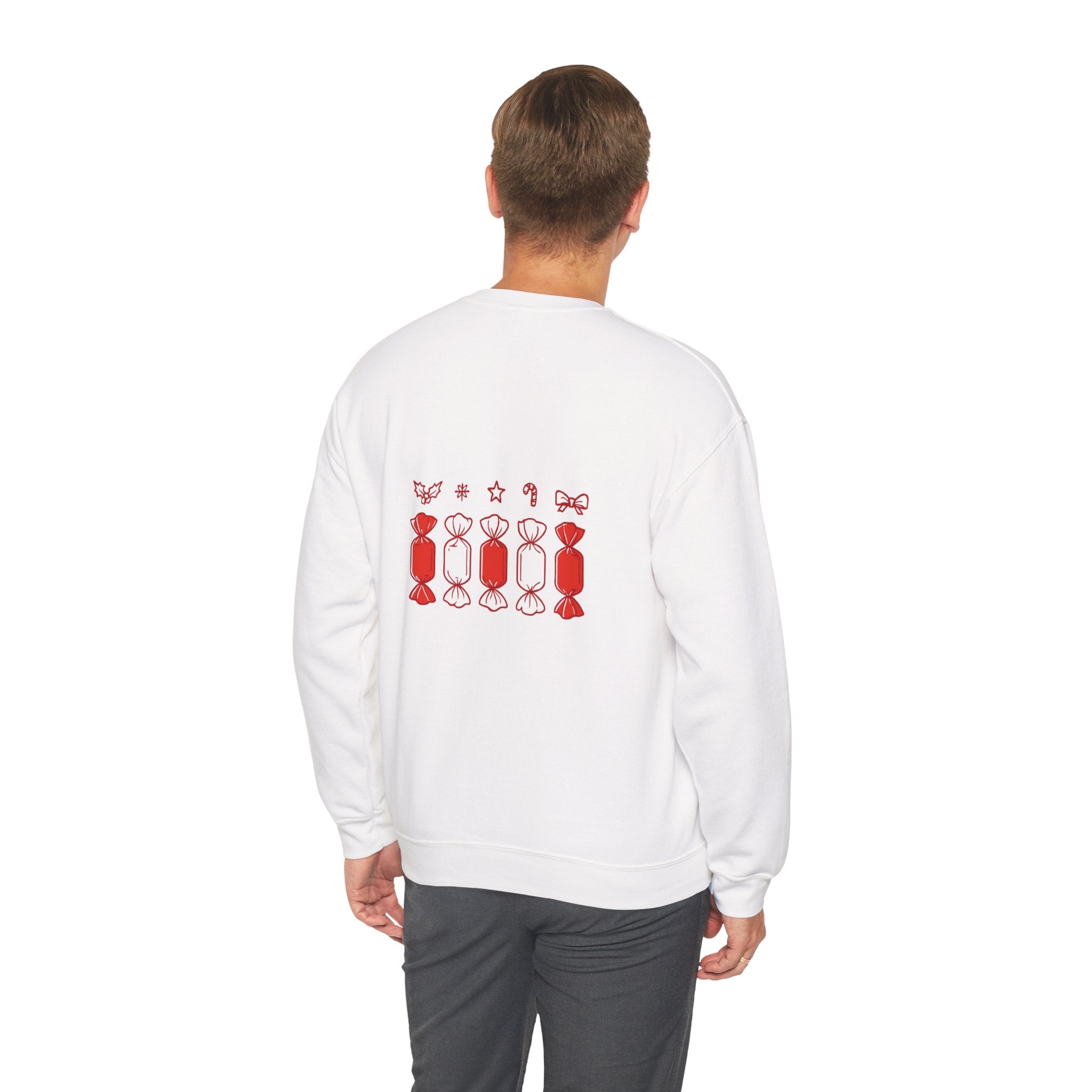 Festive Santa Sweatshirt | Christmas Apparel, Holiday Gift, Cozy Crewneck, Unisex Sweater, Winter Fashion